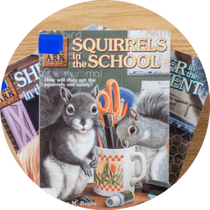 Squirrel in The Schooll By Nimal Malhothra